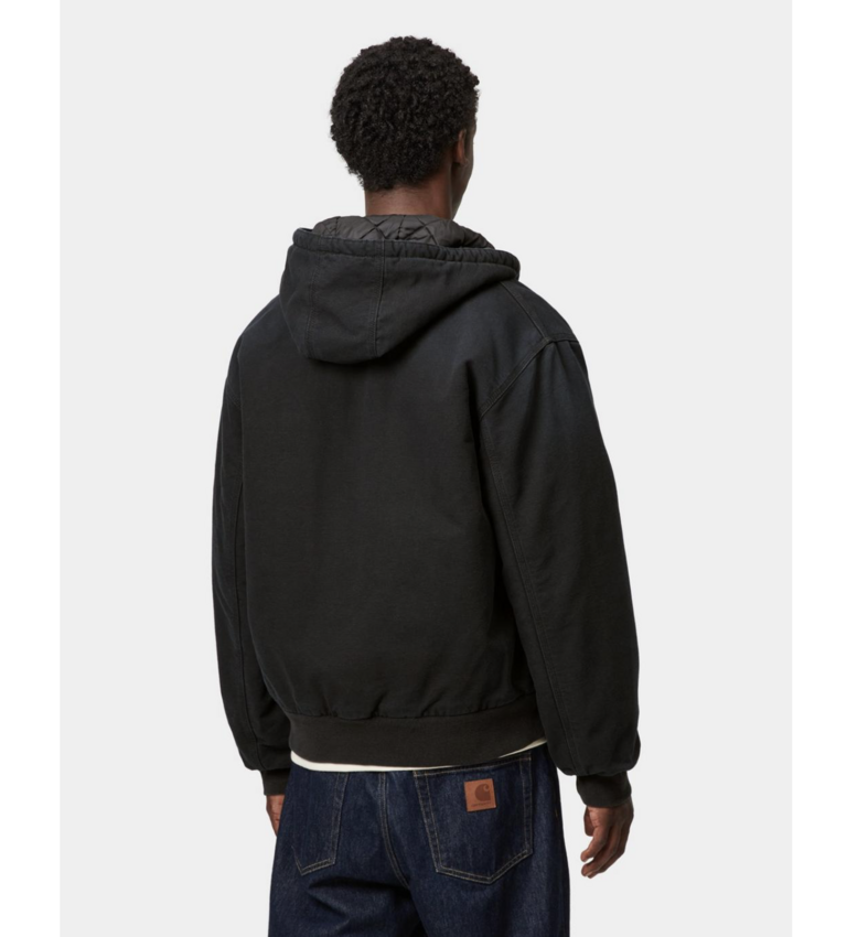 Carhartt WIP OG Active Jacket Black Stone Canvas