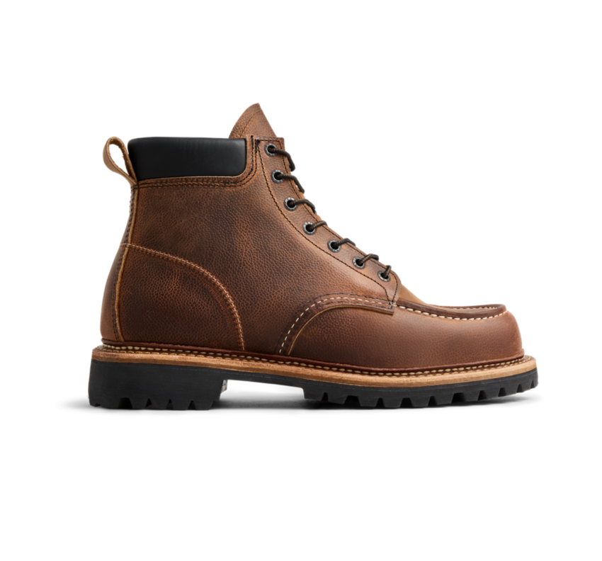 Red Wing Shoes 8213 Norway Moc Toe Copper Rough & Tough