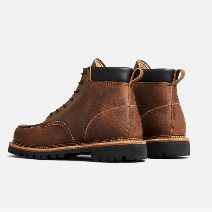 Red Wing Shoes 8213 Norway Moc Toe Copper Rough & Tough