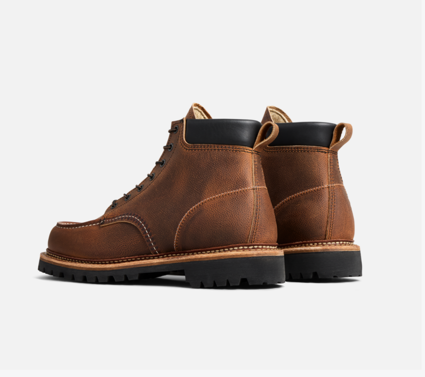 Red Wing Shoes 8213 Norway Moc Toe Copper Rough & Tough