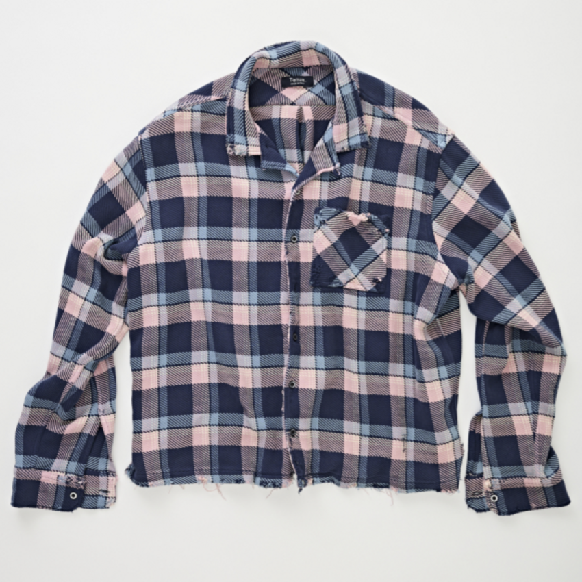 Tenue. Camp Shirt LS Flannel Check
