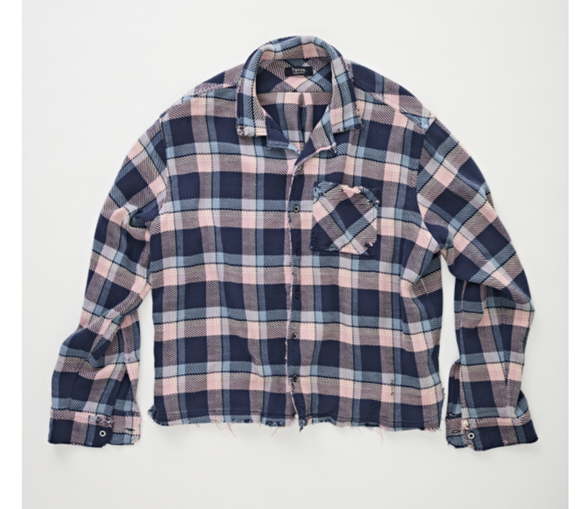 Tenue. Camp Shirt LS Flannel Check