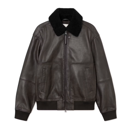 Wood Wood Krede X Bomber Worn Brown