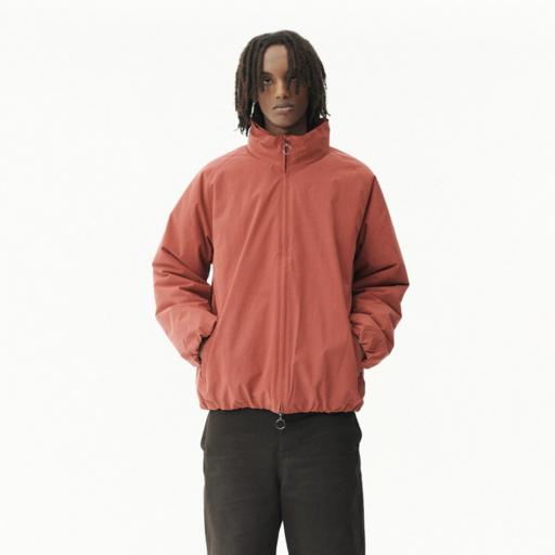 Welter Shelter Short Tracker Washed Tencel Faded Cherry