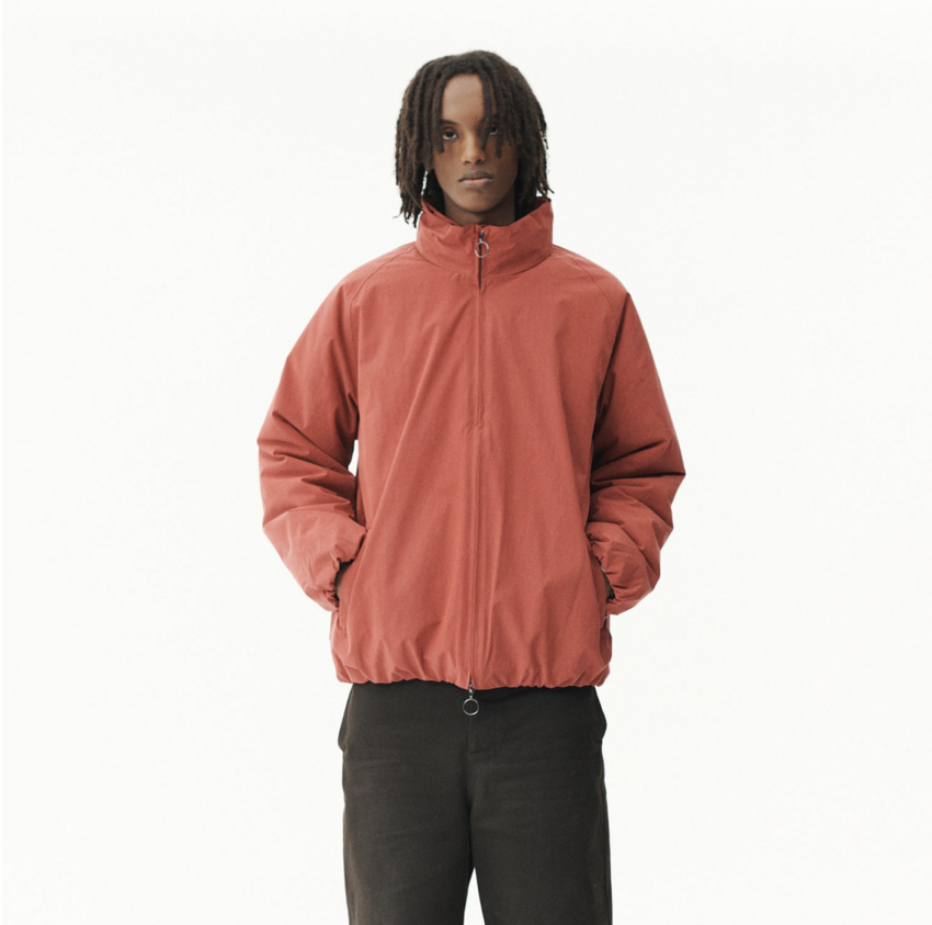 Welter Shelter Short Tracker Washed Tencel Faded Cherry