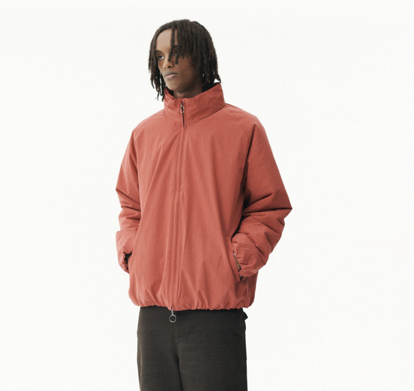 Welter Shelter Short Tracker Washed Tencel Faded Cherry