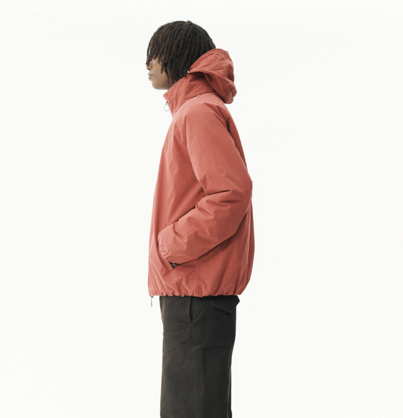 Welter Shelter Short Tracker Washed Tencel Faded Cherry