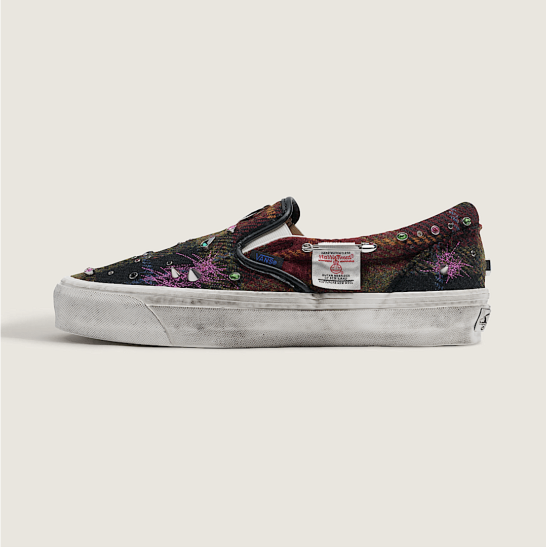 Vans  LX Classic Slip-On 98 Harris Tweed Red/Multi