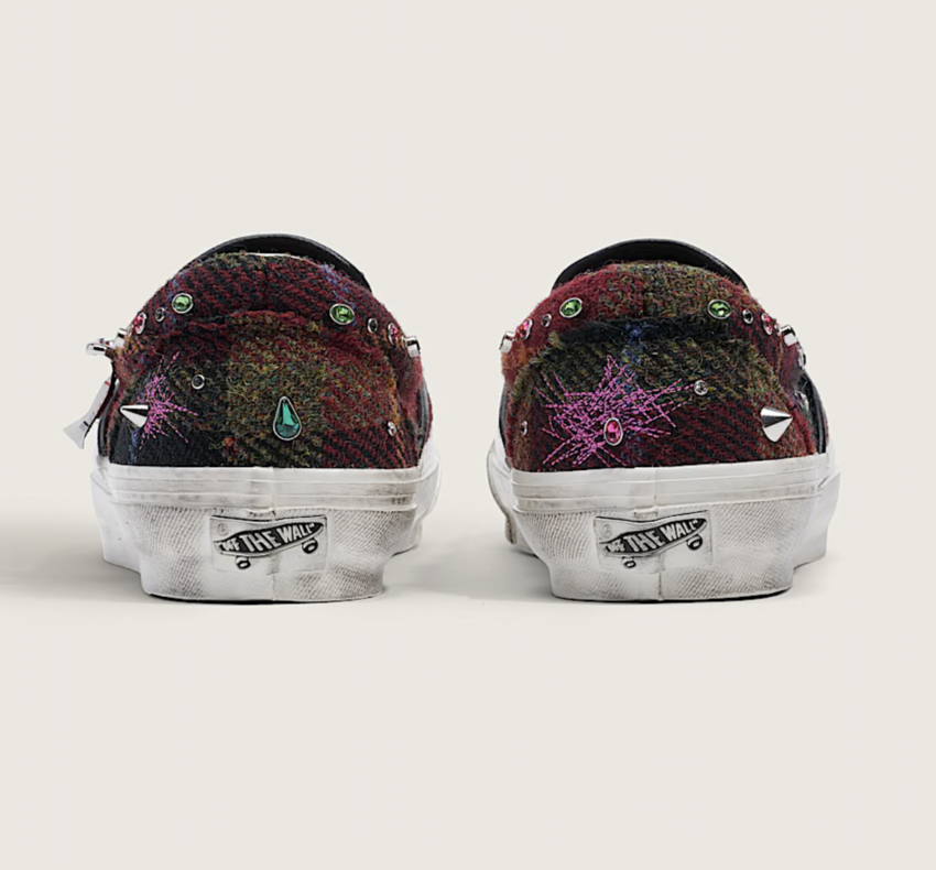 Vans  LX Classic Slip-On 98 Harris Tweed Red/Multi