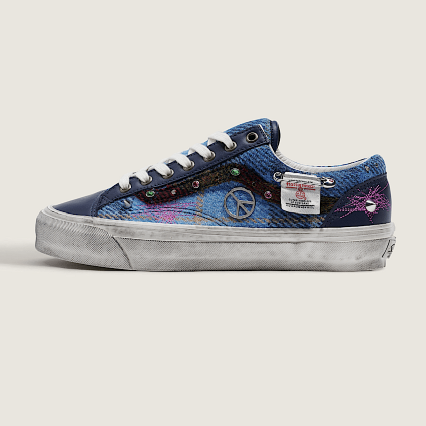 Vans  LX Old Skool 36 Harris Tweed Navy/Blue