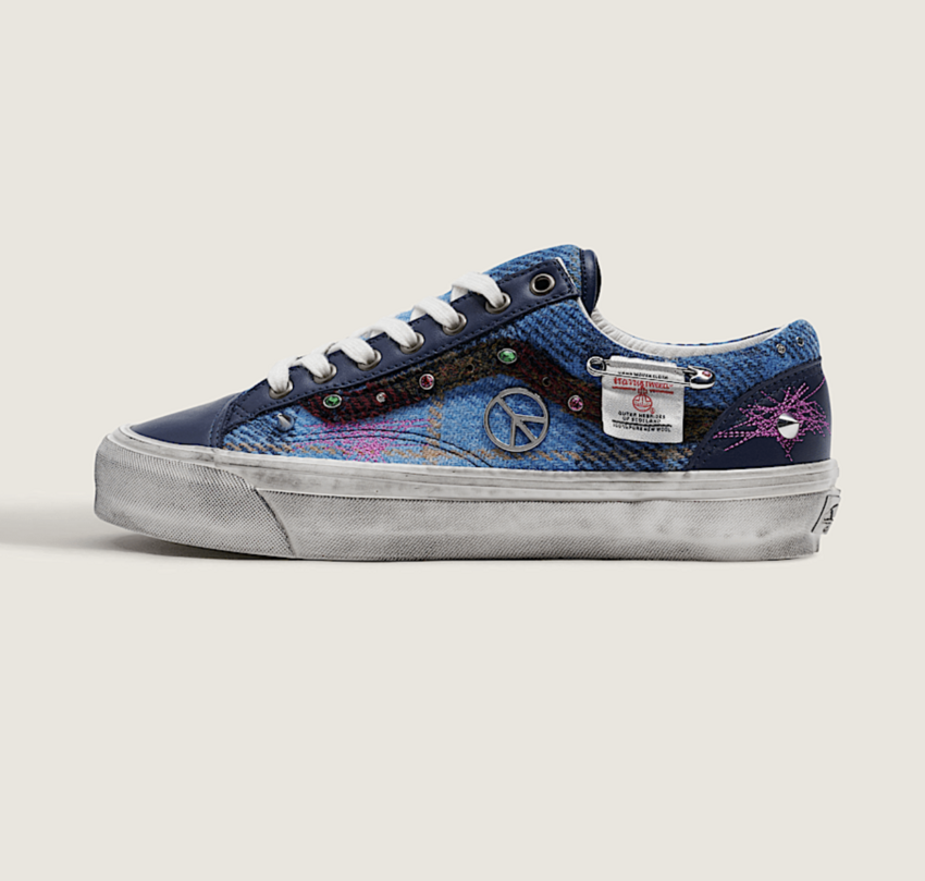 Vans  LX Old Skool 36 Harris Tweed Navy/Blue