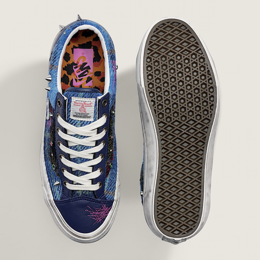 Vans  LX Old Skool 36 Harris Tweed Navy/Blue