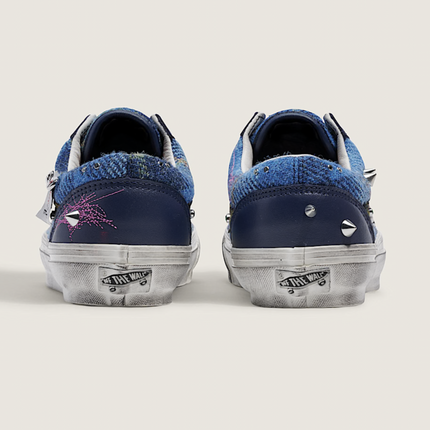 Vans  LX Old Skool 36 Harris Tweed Navy/Blue