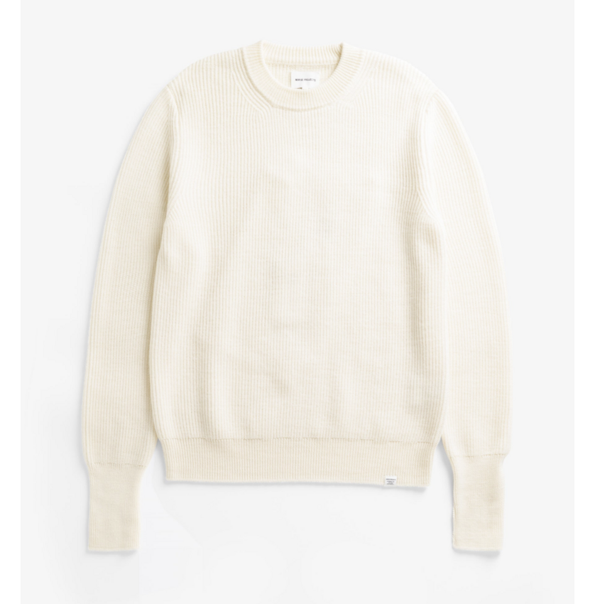 Carhartt WIP Henning Cotton Wool Rib Sweater Natural Ecru