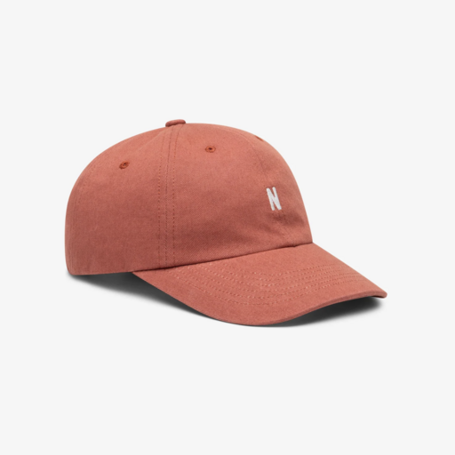 Norse Projects  Twill Sports Cap Cowhide