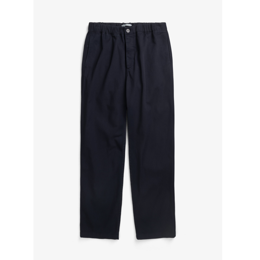 Norse Projects  Trysil Regular Organic Stretch Twill Trouser Dark Navy