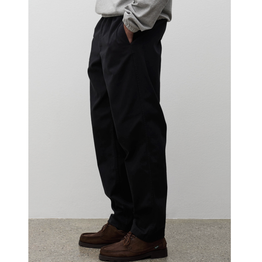 Norse Projects  Trysil Regular Organic Stretch Twill Trouser Black