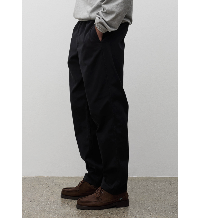 Norse Projects  Trysil Regular Organic Stretch Twill Trouser Black