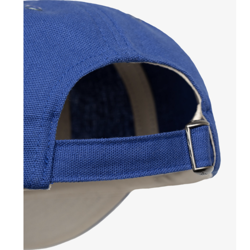 Norse Projects  Light Canvas Felt N 8 Panel Cap Dark Blue