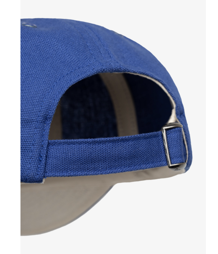 Norse Projects  Light Canvas Felt N 8 Panel Cap Dark Blue