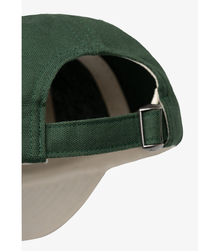 Norse Projects  Light Canvas Felt N 8 Panel Cap Hunter Green