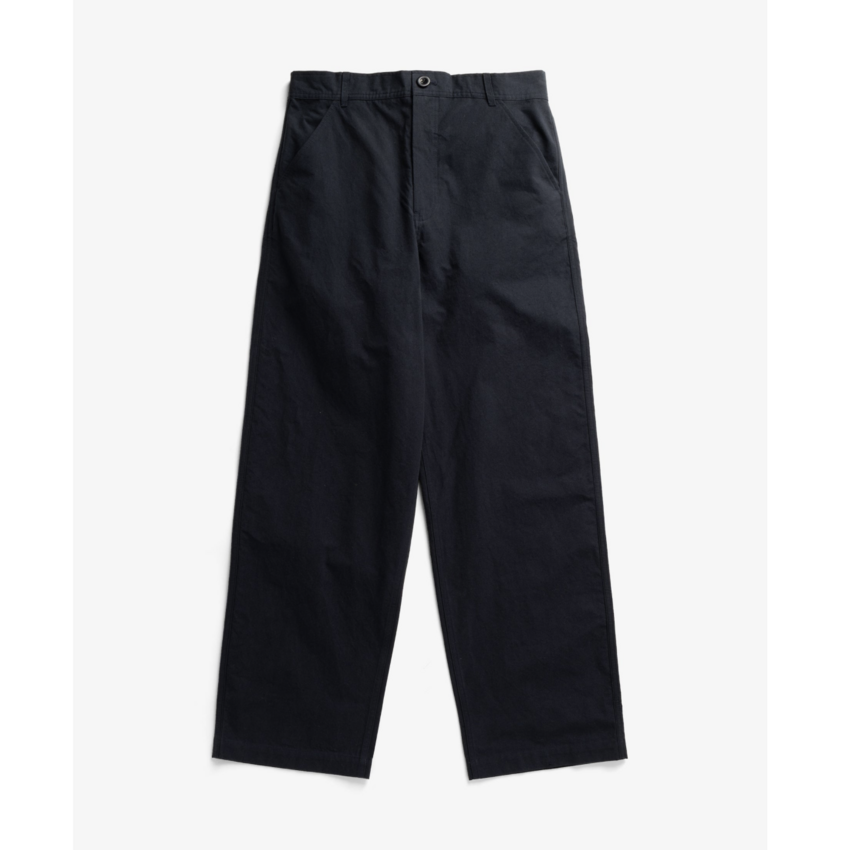 Norse Projects  Kvitfjell Relaxed Cotton Buff Cloth Pant Dark Navy