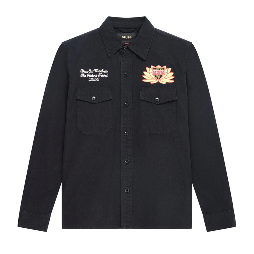 Deus Ex Machina Sacred Chest Shirt Black
