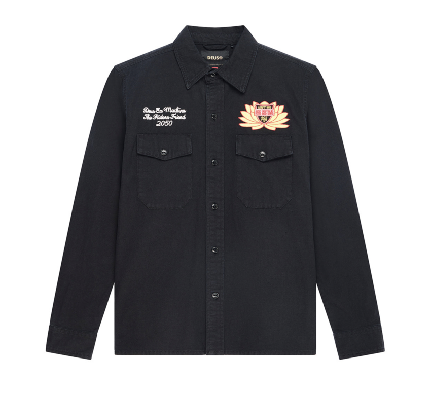 Deus Ex Machina Sacred Chest Shirt Black