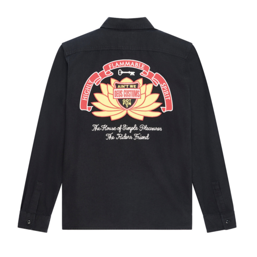 Deus Ex Machina Sacred Chest Shirt Black