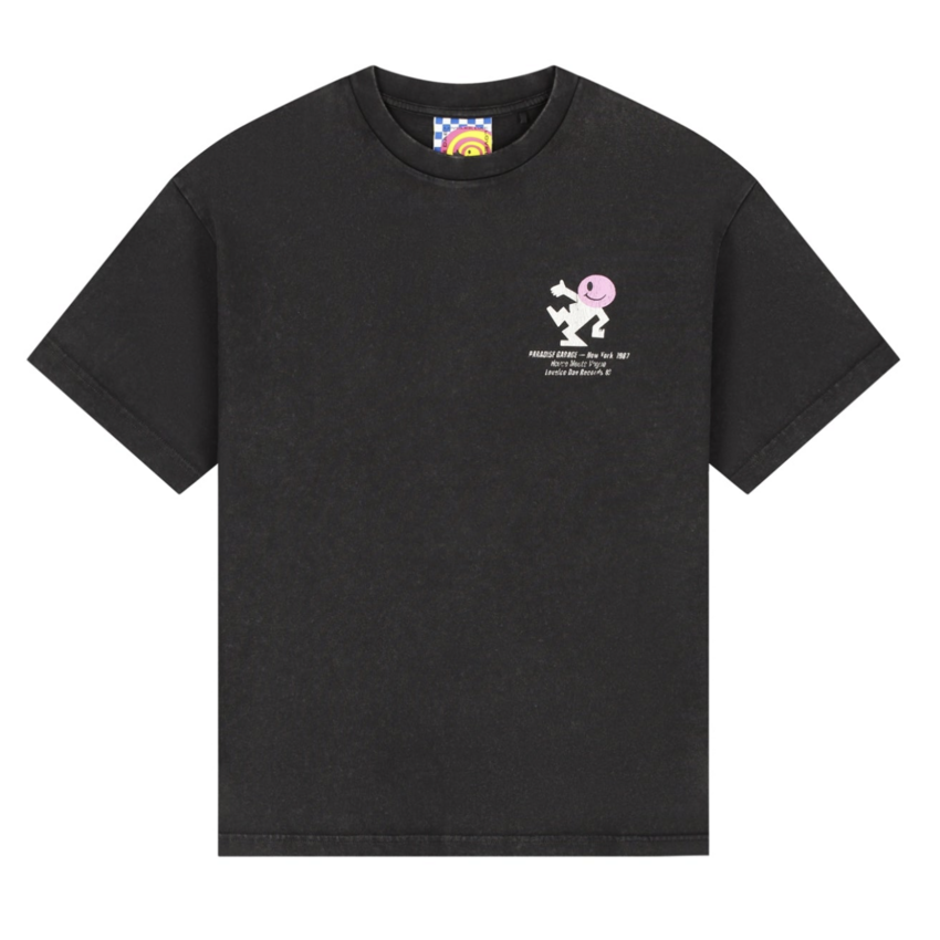 LOVELEE DAE SS Chuck Tee New York Washed Black
