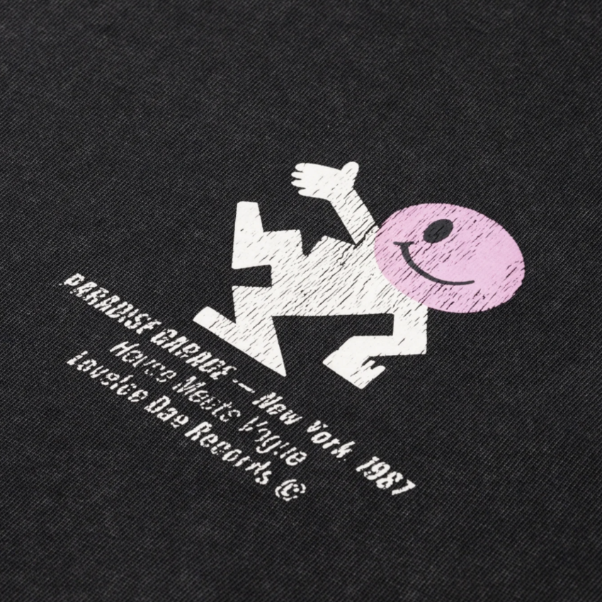 LOVELEE DAE SS Chuck Tee New York Washed Black