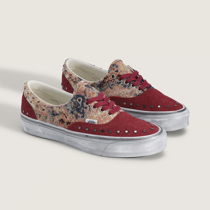 Vans  LX Era 95 Floral Rivets Bordeaux