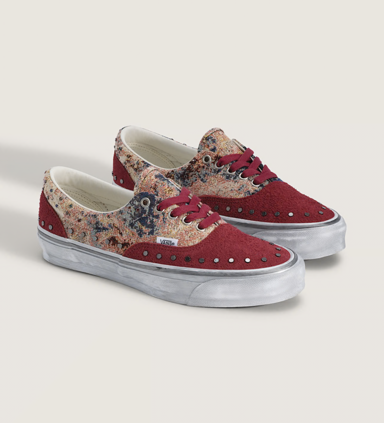 Vans  LX Era 95 Floral Rivets Bordeaux