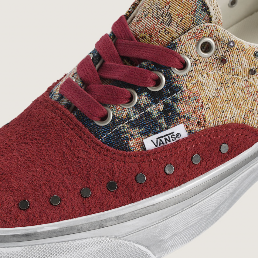 Vans  LX Era 95 Floral Rivets Bordeaux