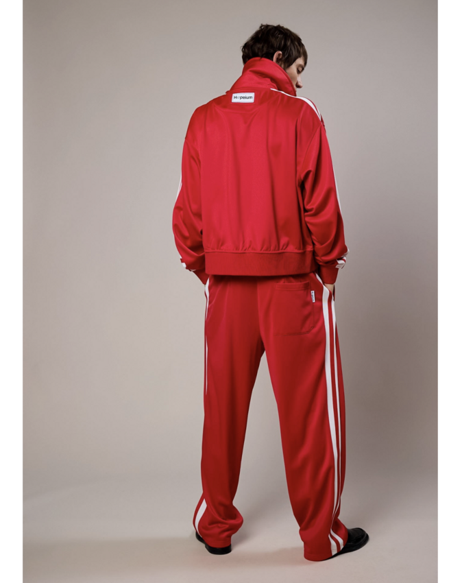 Hopeium Track Pant Red