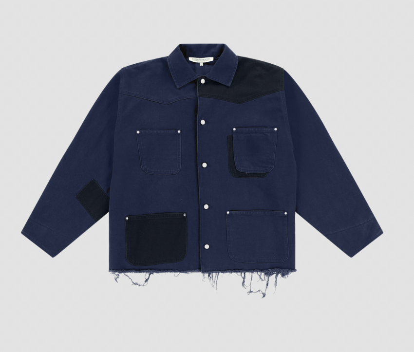 PAL Sporting Goods Ranch Patchwork Jacket Navy