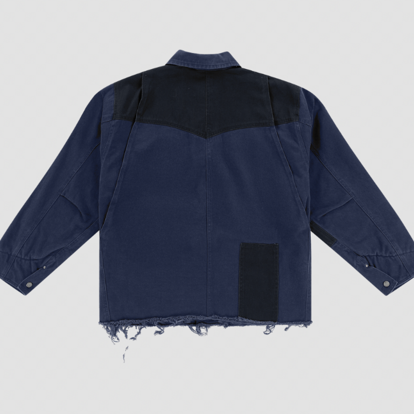 PAL Sporting Goods Ranch Patchwork Jacket Navy
