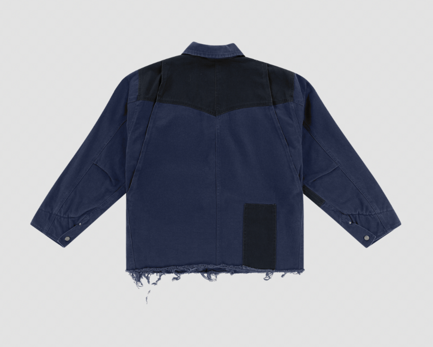 PAL Sporting Goods Ranch Patchwork Jacket Navy