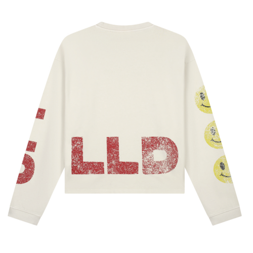 LOVELEE DAE LS Frankie Tee LLD Smile Vintage White