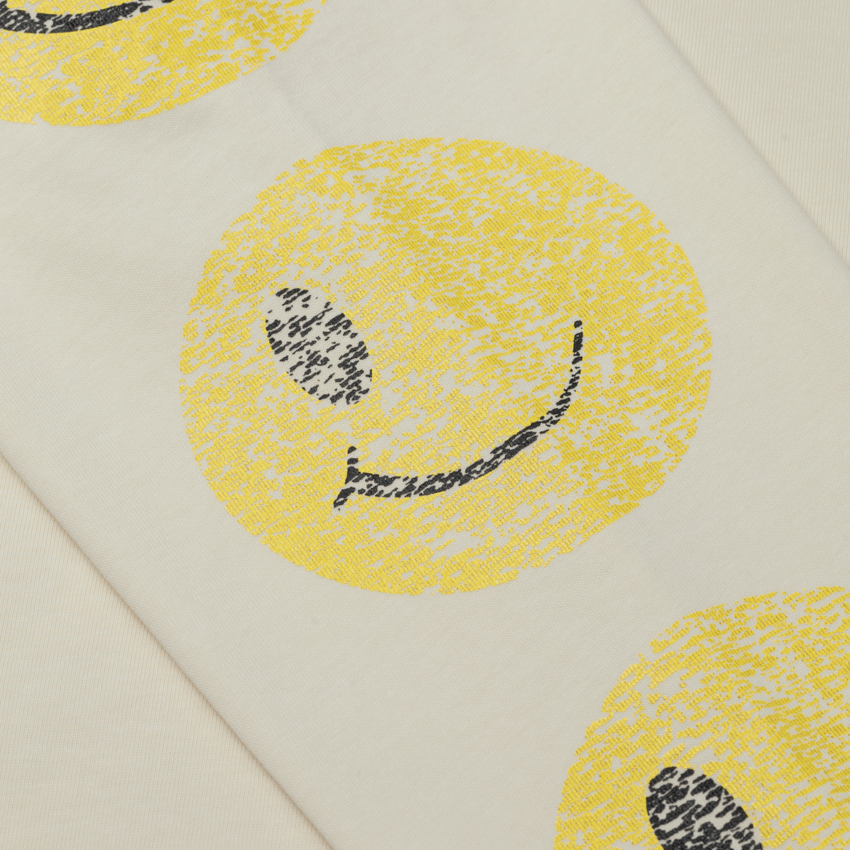 LOVELEE DAE LS Frankie Tee LLD Smile Vintage White