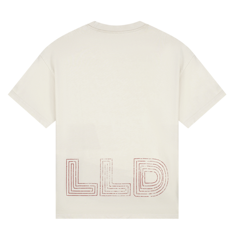 LOVELEE DAE SS Frankie Tee LLD Smile Vintage White