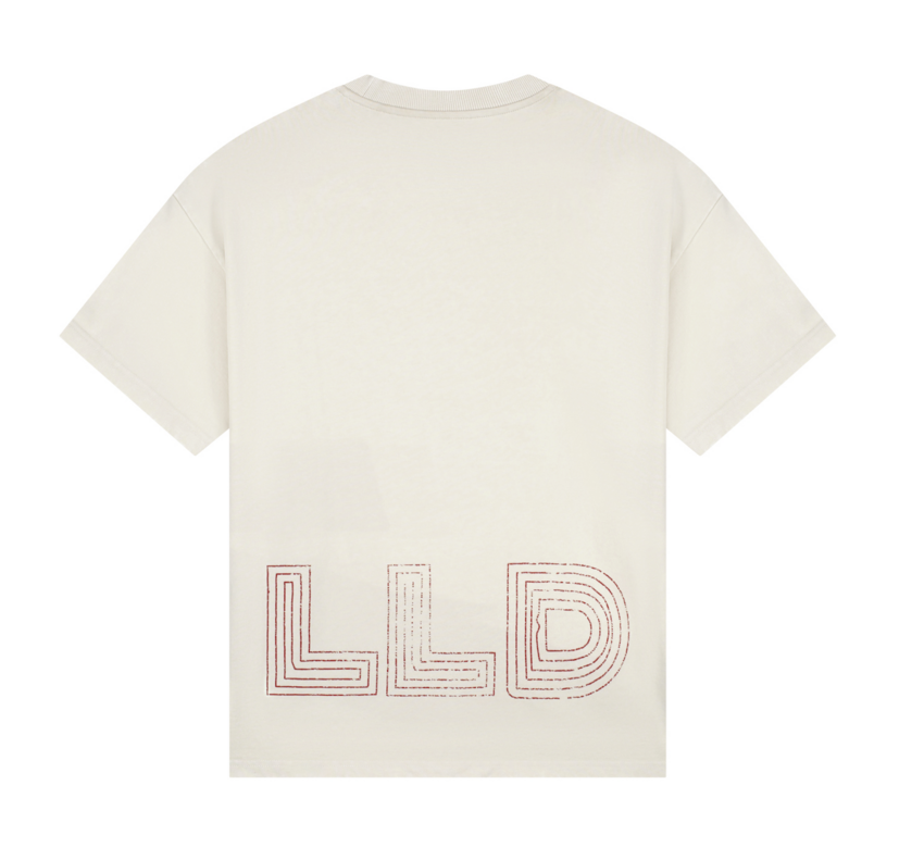 LOVELEE DAE SS Frankie Tee LLD Smile Vintage White
