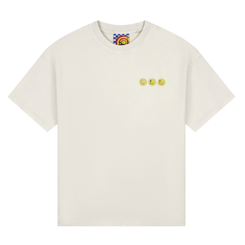 LOVELEE DAE SS Frankie Tee LLD Smile Vintage White