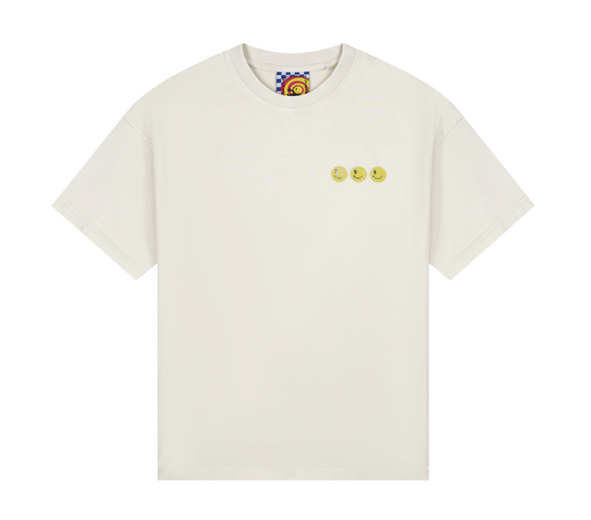 LOVELEE DAE SS Frankie Tee LLD Smile Vintage White