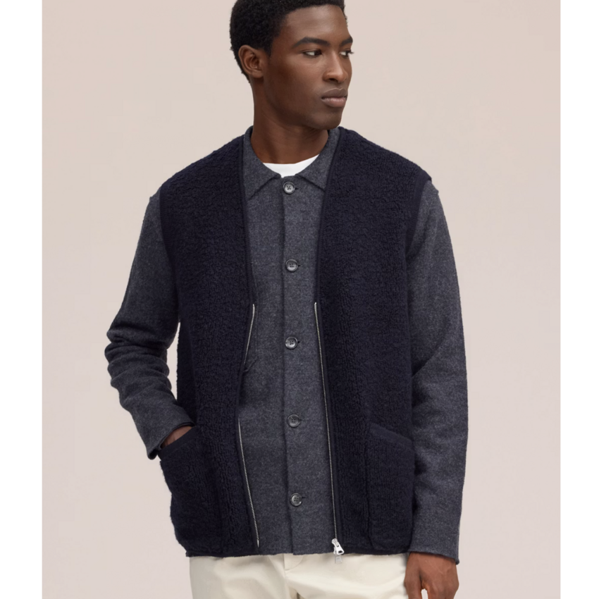 NN.07 Mads 60064 Vest Deep Navy