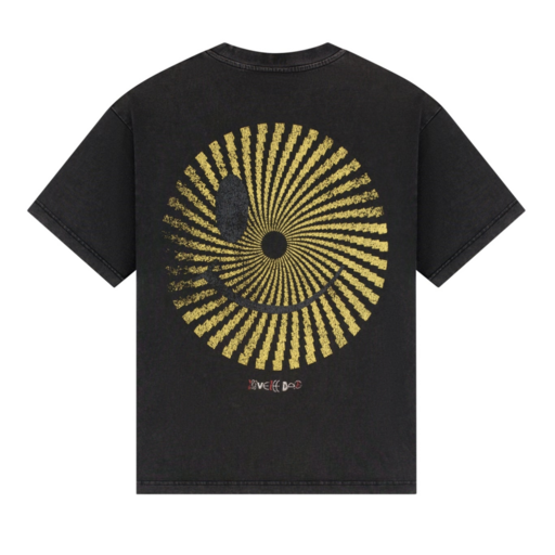LOVELEE DAE SS Chuck Tee Clash Washed Black