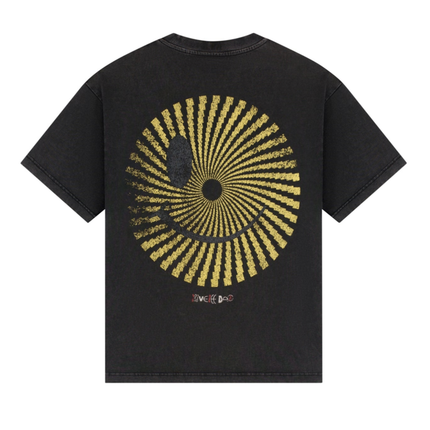 LOVELEE DAE SS Chuck Tee Clash Washed Black