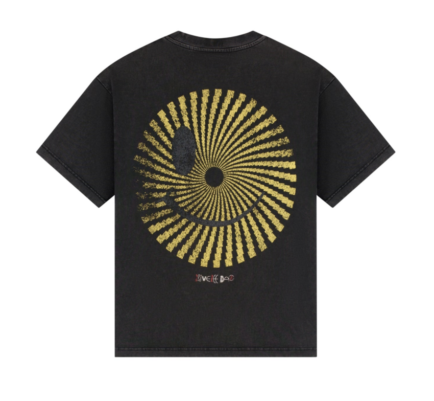 LOVELEE DAE SS Chuck Tee Clash Washed Black