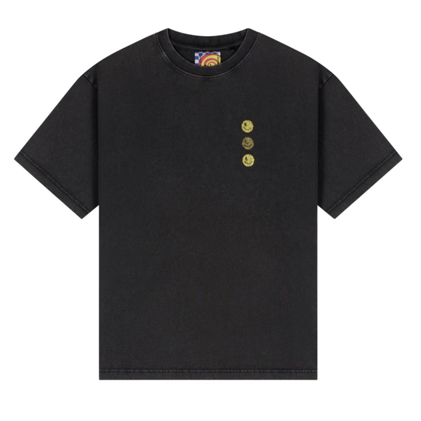 LOVELEE DAE SS Chuck Tee Clash Washed Black