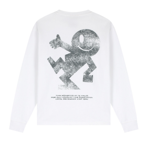 LOVELEE DAE LS Chuck Tee Jack Logo Brilliant White